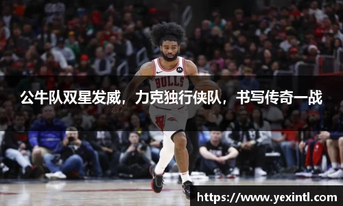 公牛队双星发威，力克独行侠队，书写传奇一战